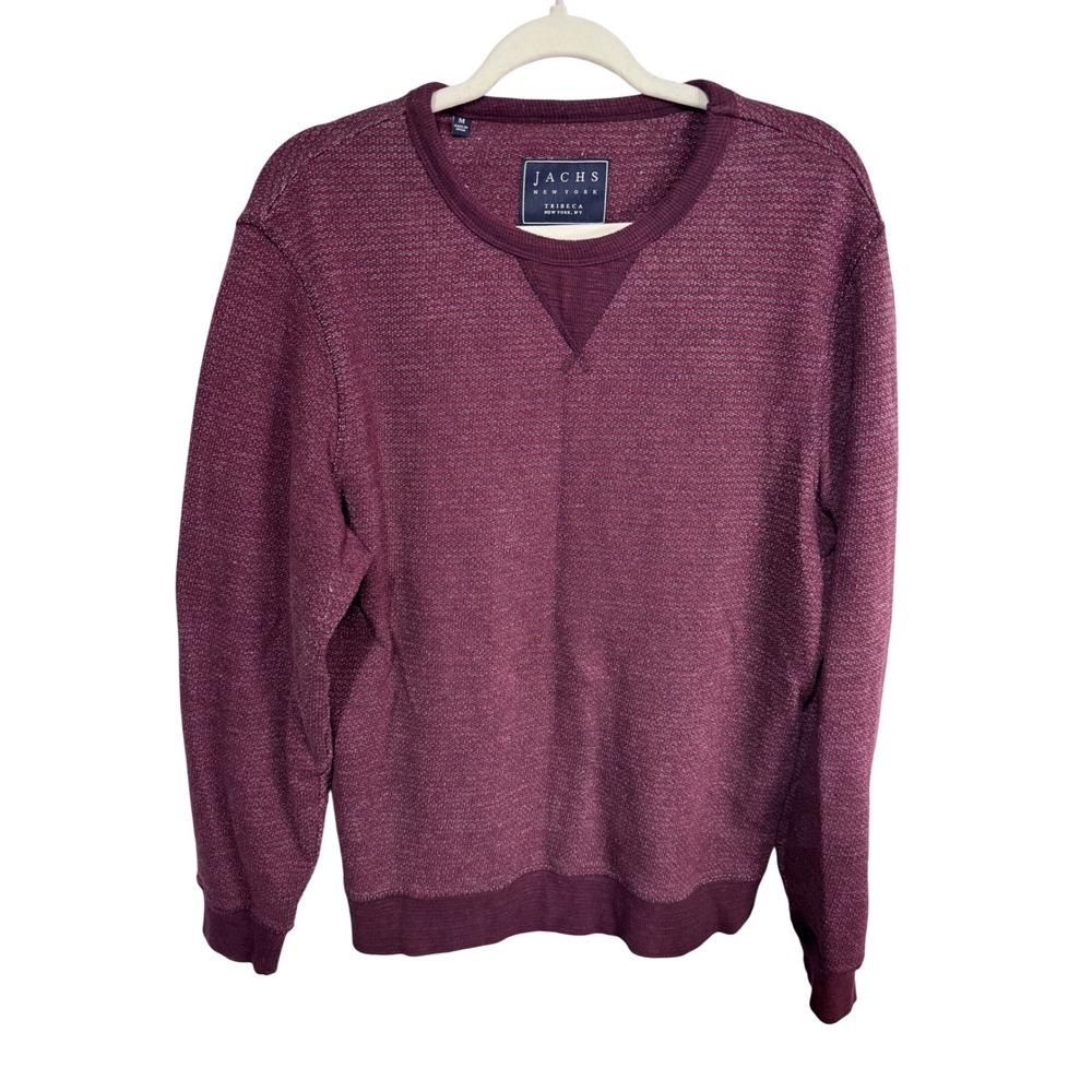 Jachs M Red Sweatshirt Men's Tribeca Crewneck Pullover‎